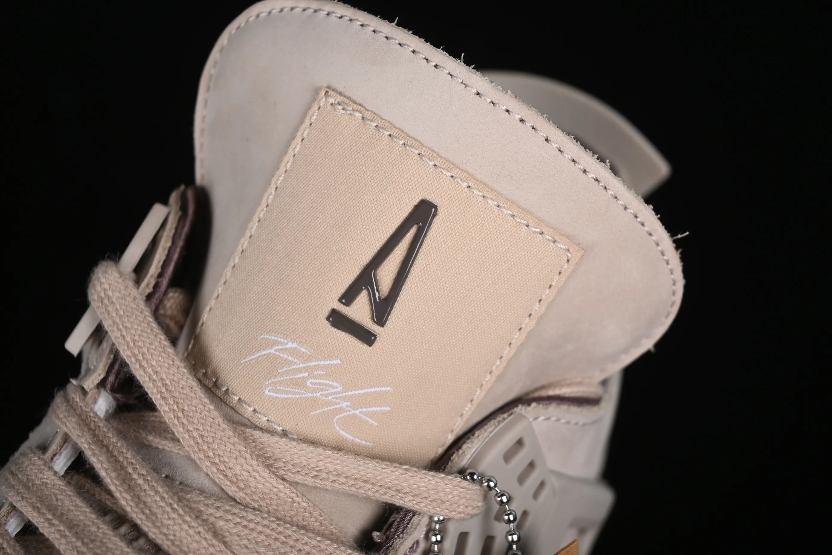All categories Air Jordan Jordan series basketball shoes Air Jordan 4 A Ma Maniere x Air Jordan 4 Retro "Fossil Stone" AJ4 Joe 4 Fossil FZ4810-200